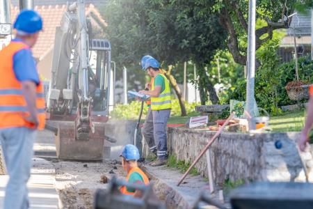 Obnova kanalizacije, vodovoda in ceste na ulici Ob potoku v Ivančni Gorici 2